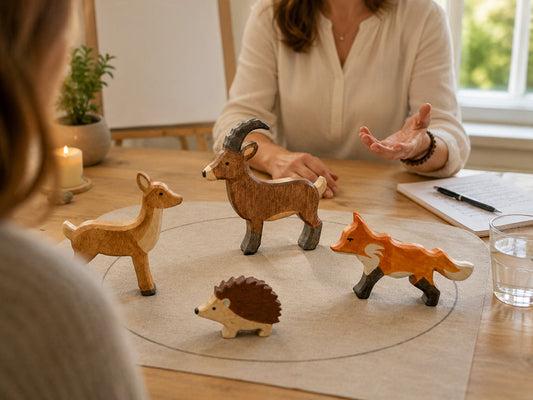 Tierfiguren in der systemischen Beratung
